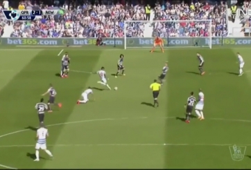 Video clip bàn thắng: Queens Park Rangers 2-1 Newcastle United (Ngoại hạng Anh 2014/15)